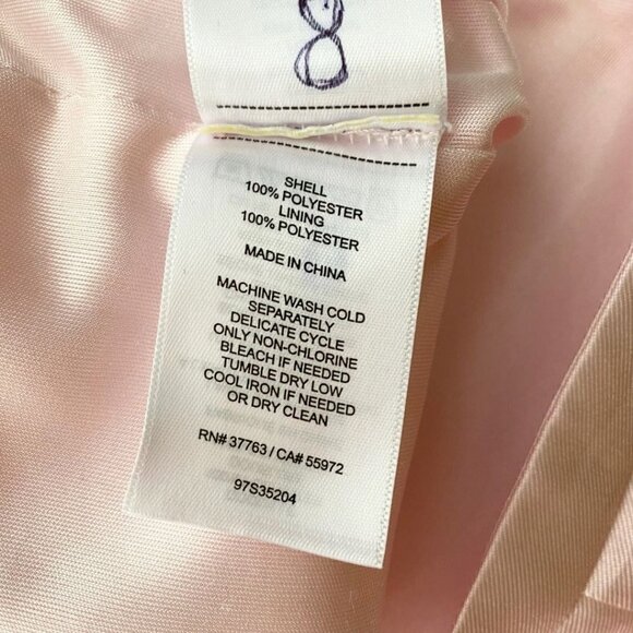 PERRY ELLIS PINK OMBRE HIGH RISE SIREN PRINCESS SKIRT - 8 - Picture 9 of 10